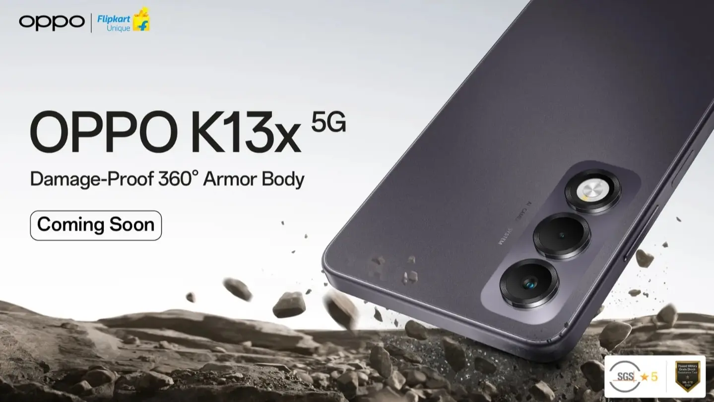 OPPO K13x Build Specs Announced