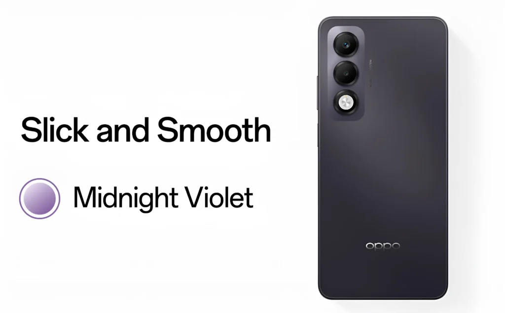 OPPO K13x Midnight Violet Color