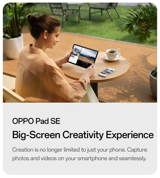 OPPO Pad SE Banner