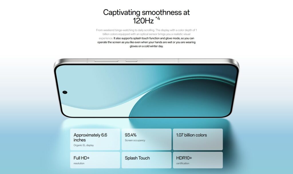 OPPO Reno 14 Display Specs Banner