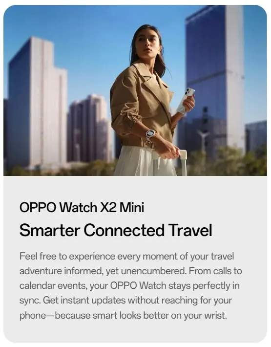 OPPO Watch X2 Mini