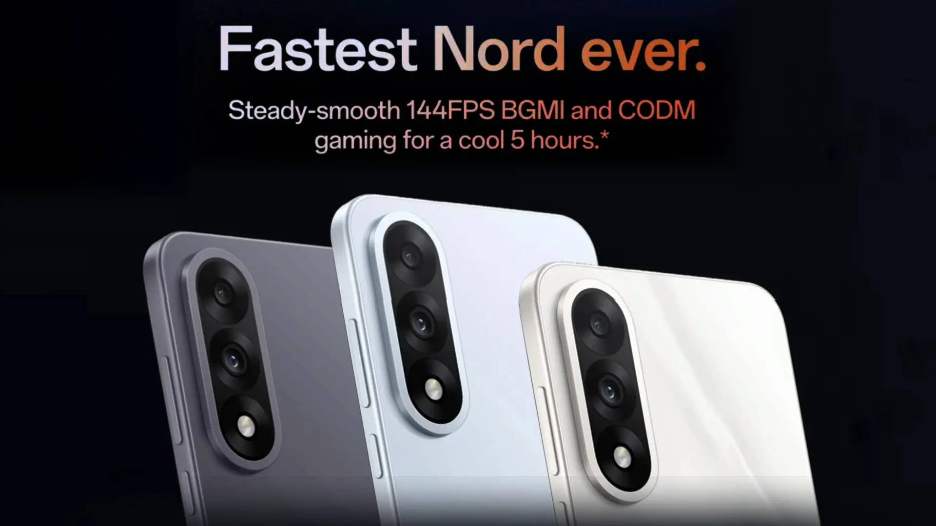 OnePlus Nord 5 144FPS in CODM and BGMI Leak