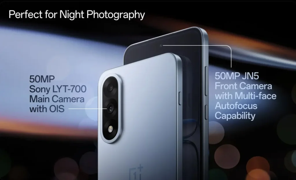 OnePlus Nord 5 Camera Specs Poster