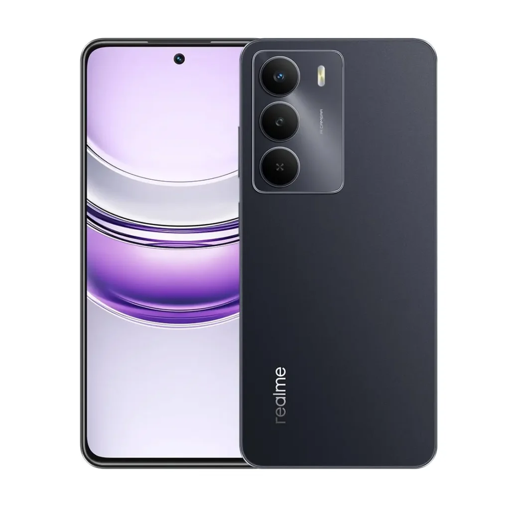 Realme Narzo 80 Lite 5G Onyx Black Render