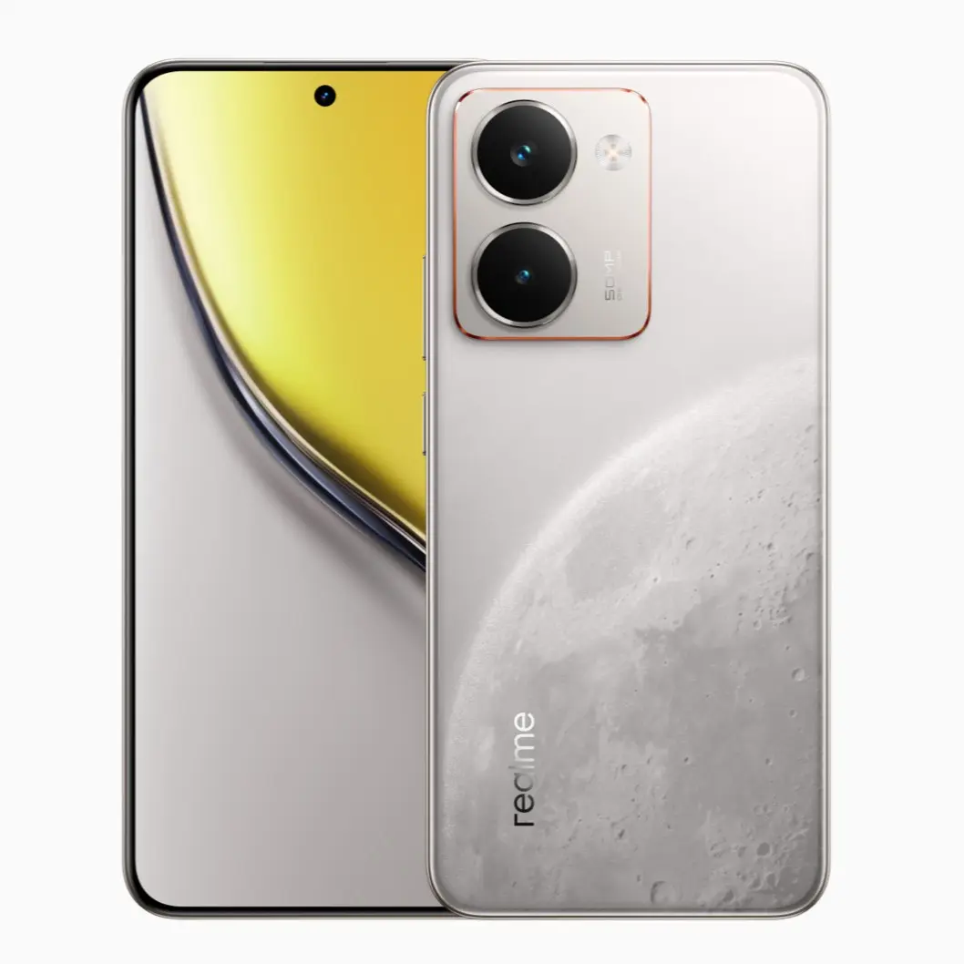 Realme P3 Ultra Glowing Lunar White Indian Variant