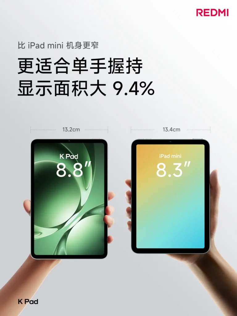Redmi K Pad Official Display Specs Banner