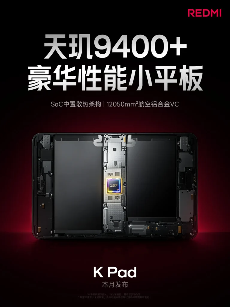 Redmi K Pad Performance Specs Official Banner