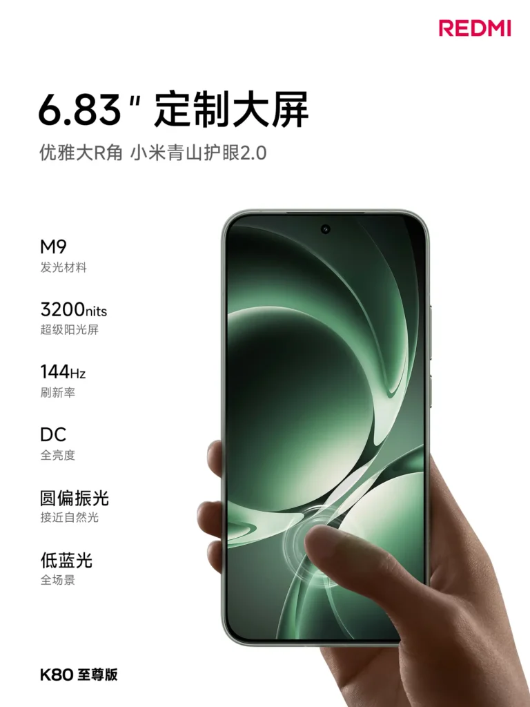 Redmi K80 Ultra Display Banner