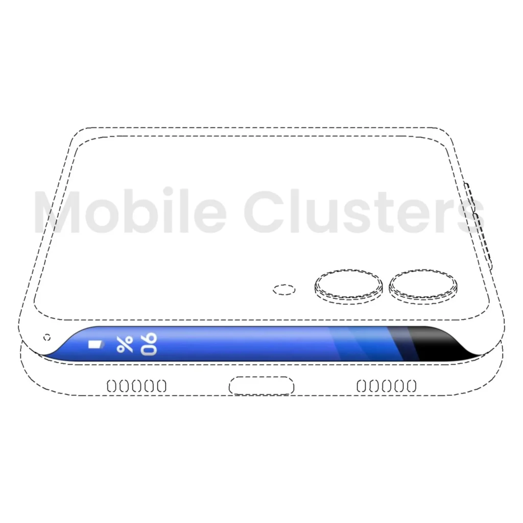 Samsung Curved Edge Display Flip Phone Patent Design