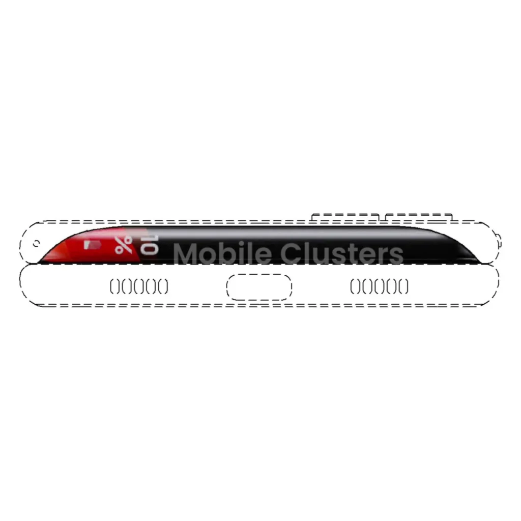 Samsung Curved Edge Display Flip Phone Patent Design