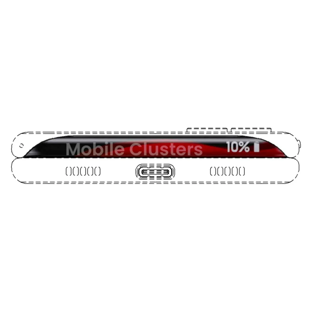 Samsung Curved Edge Display Flip Phone Patent Design
