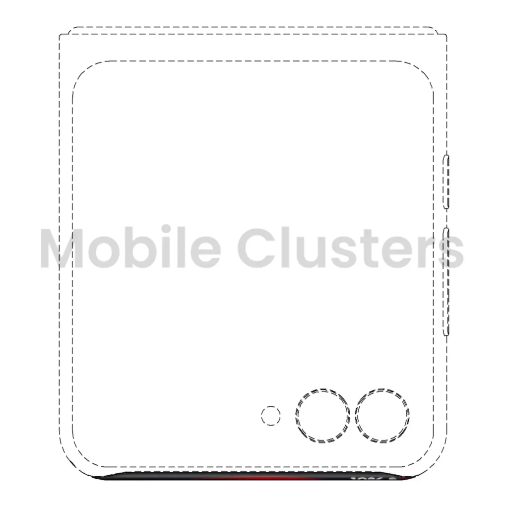 Samsung Curved Edge Display Flip Phone Patent Design