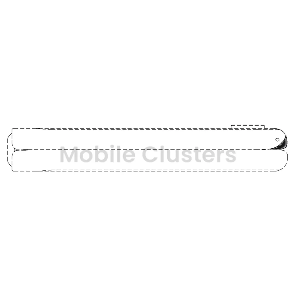 Samsung Curved Edge Display Flip Phone Patent Design