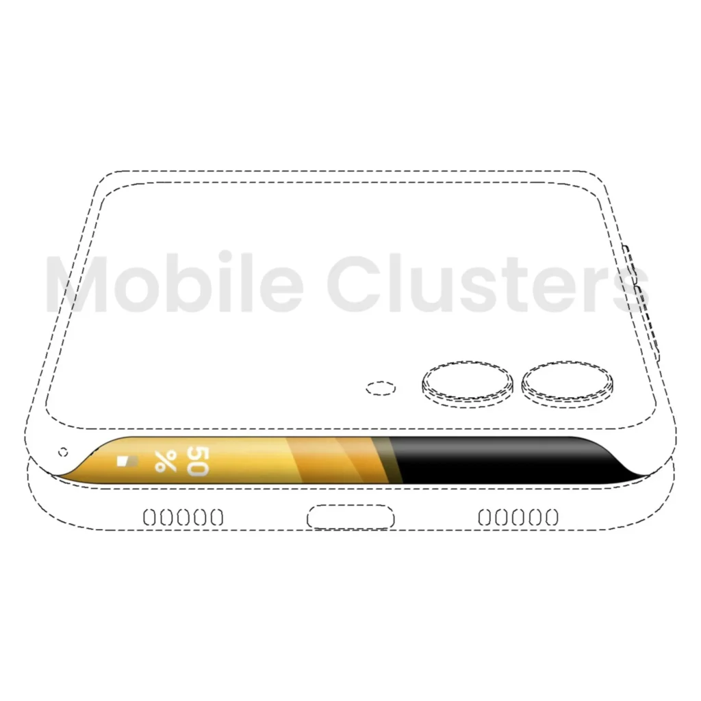 Samsung Curved Edge Display Flip Phone Patent Design