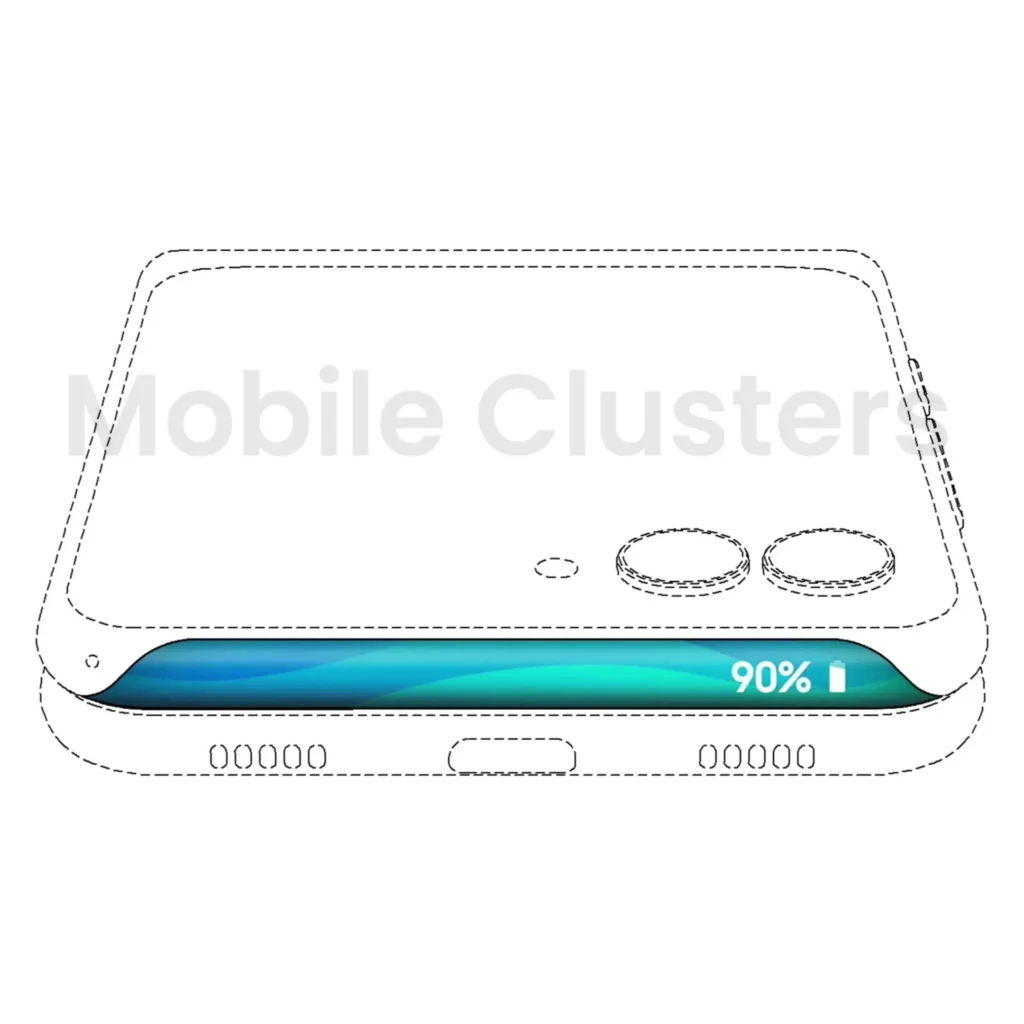 Samsung Curved Edge Display Flip Phone Patent Design