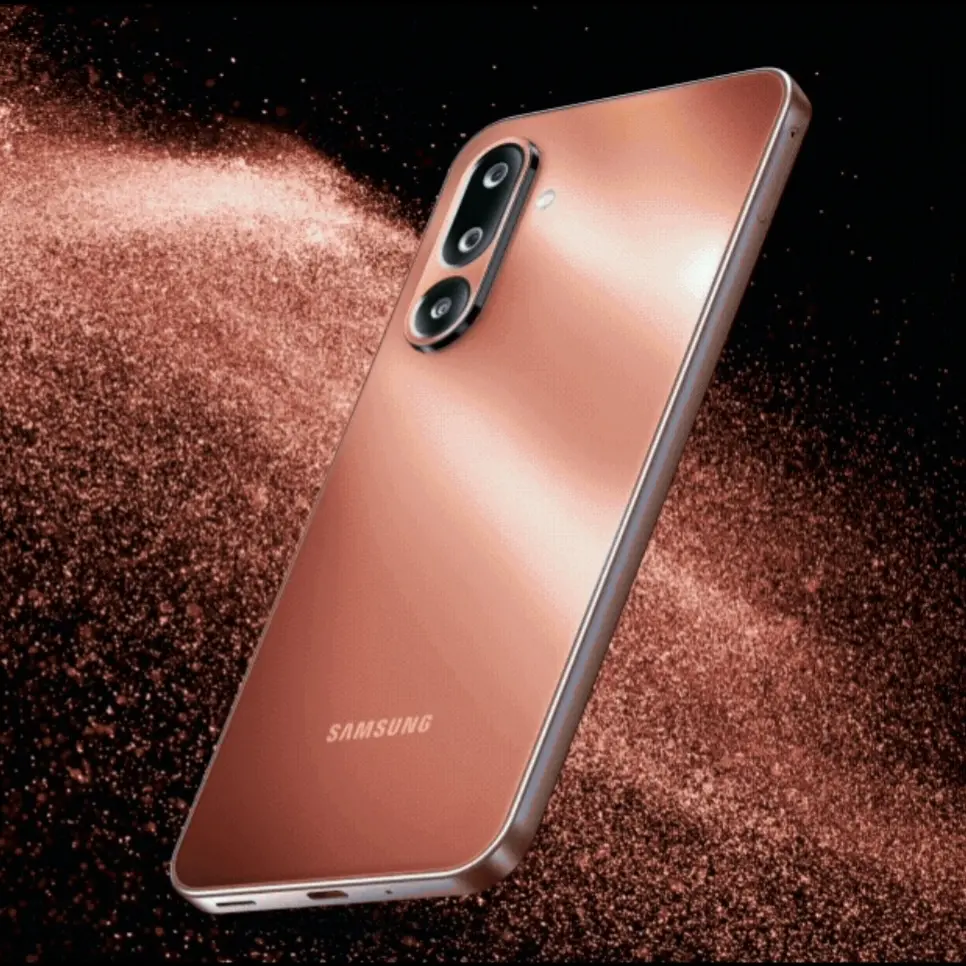 Samsung Galaxy M36 Orange Haze Color Banner