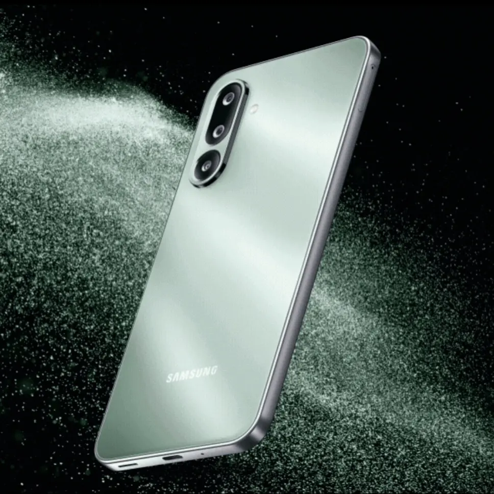 Samsung Galaxy M36 Serene Green Color Banner