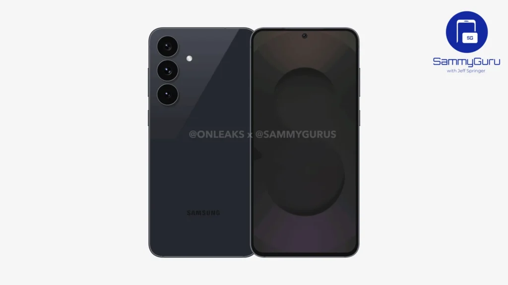 Samsung Galaxy S25 FE Leaked Render