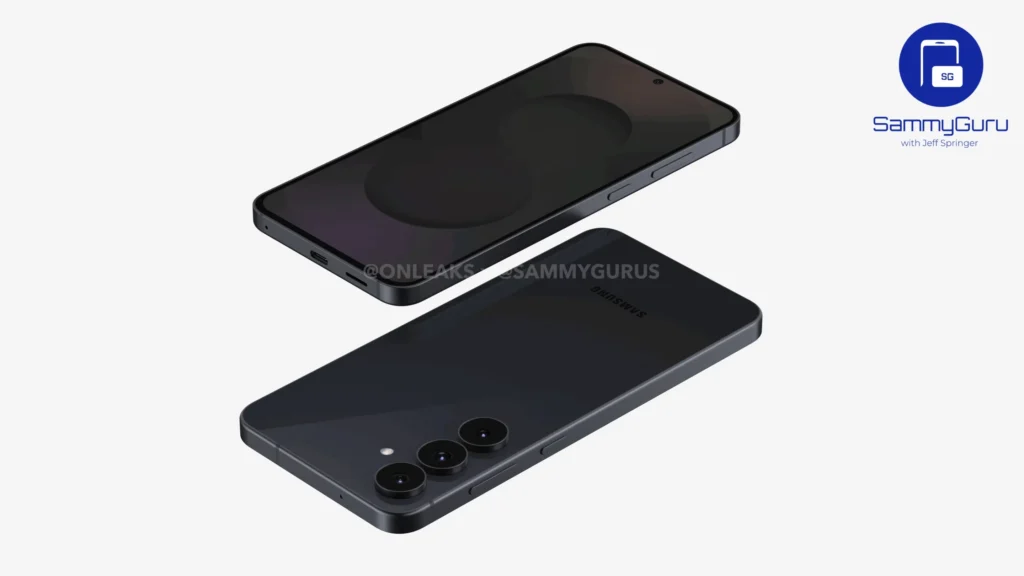 Samsung Galaxy S25 FE Leaked Render