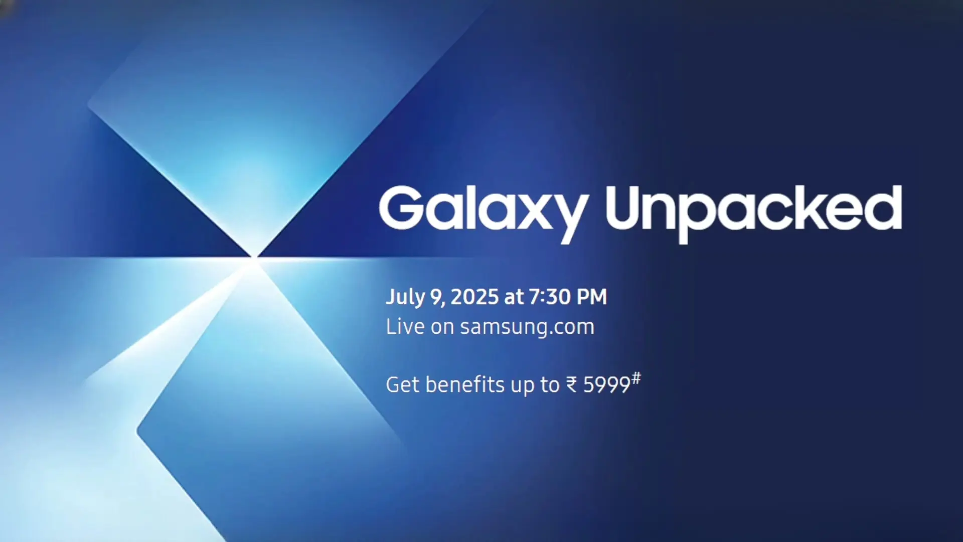 Samsung Galaxy Unpacked 2025 Event
