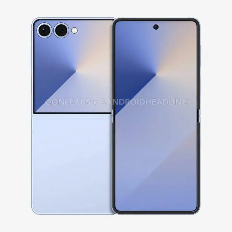 Samsung Galaxy Z Flip 7 Leaked Render