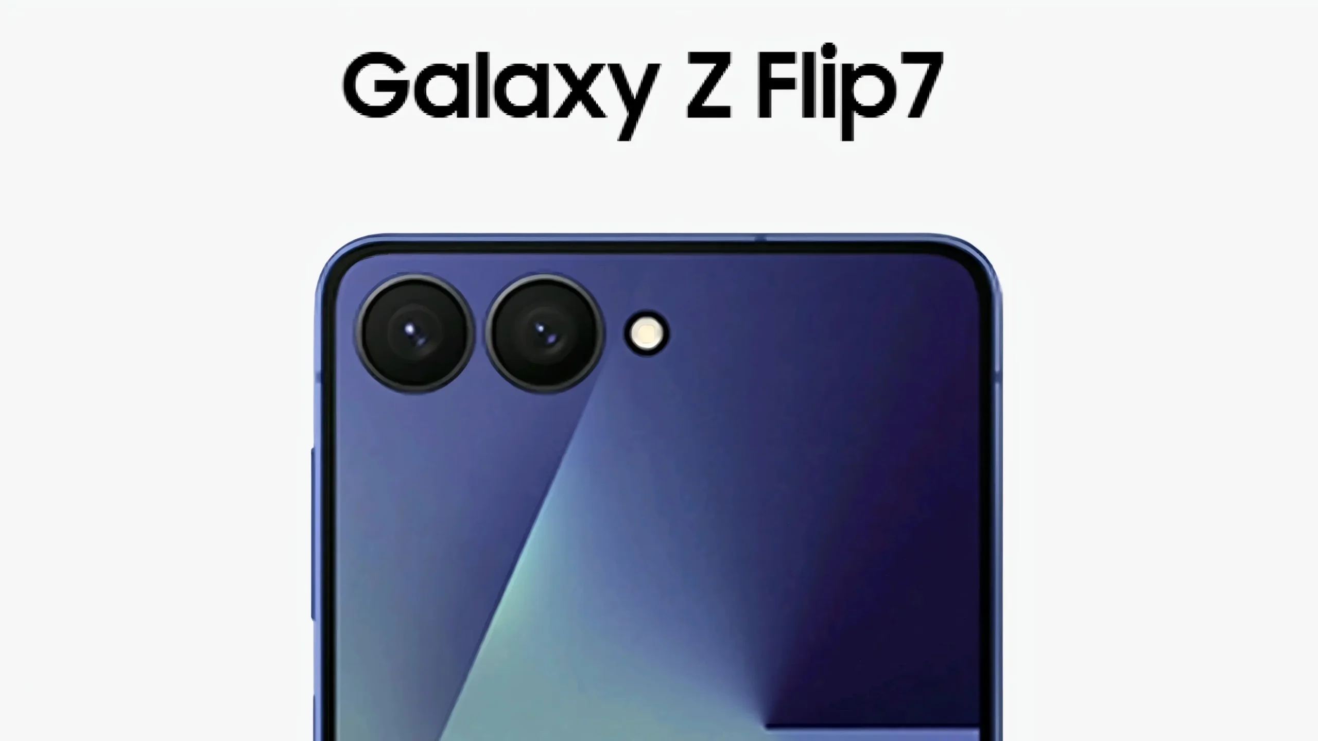 Samsung Galaxy Z Flip 7 Official Renders Leaked