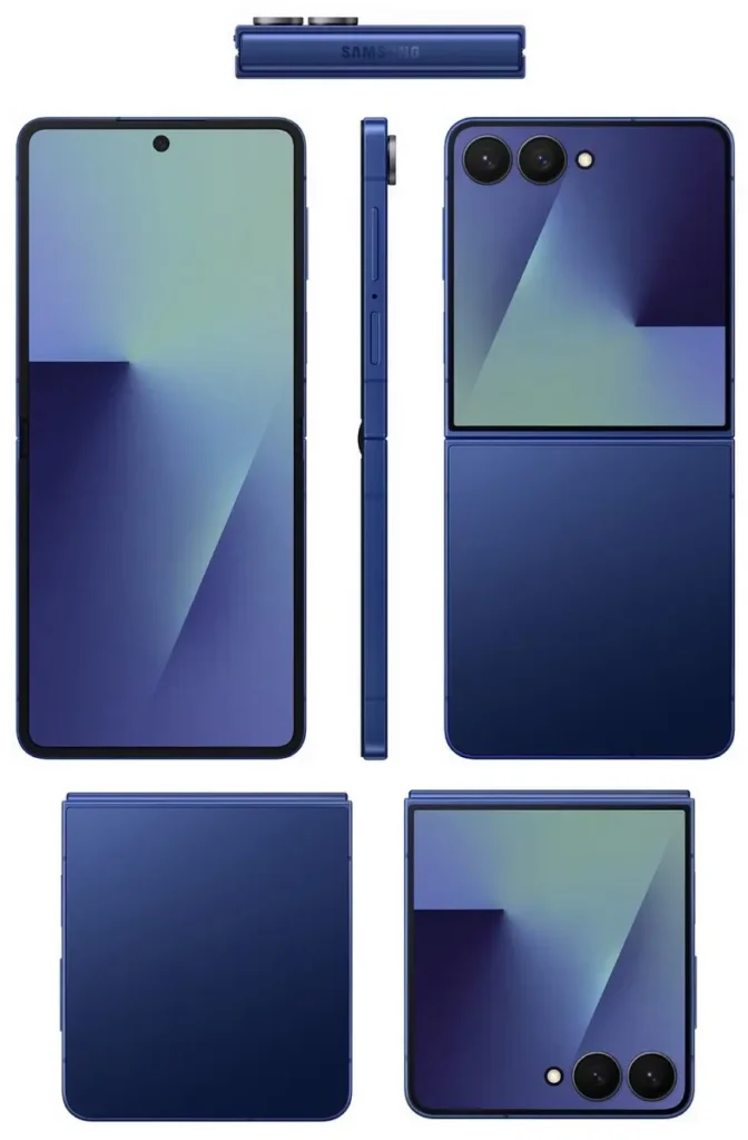 Samsung Galaxy Z Flip7 Leaked Render