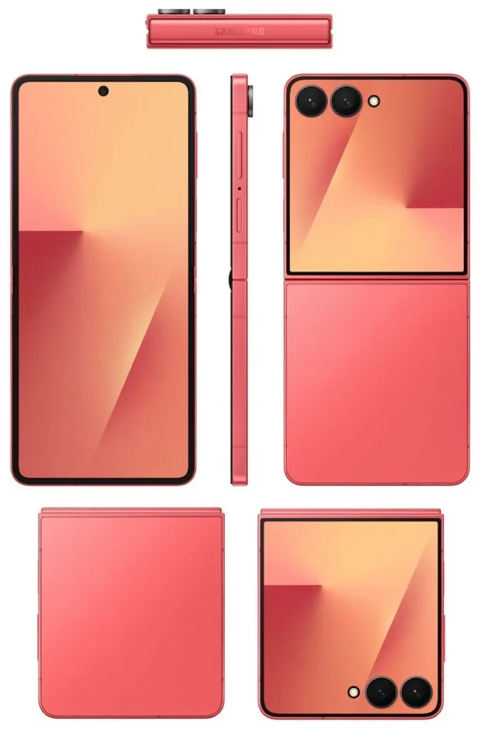 Samsung Galaxy Z Flip7 Leaked Render