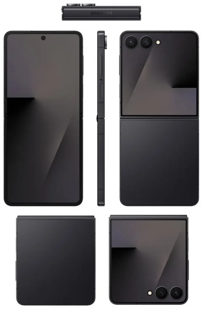 Samsung Galaxy Z Flip7 Leaked Render