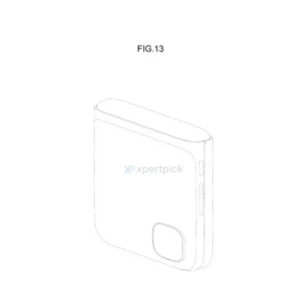 Samsung Square Camera Flip Leaked Patent Image