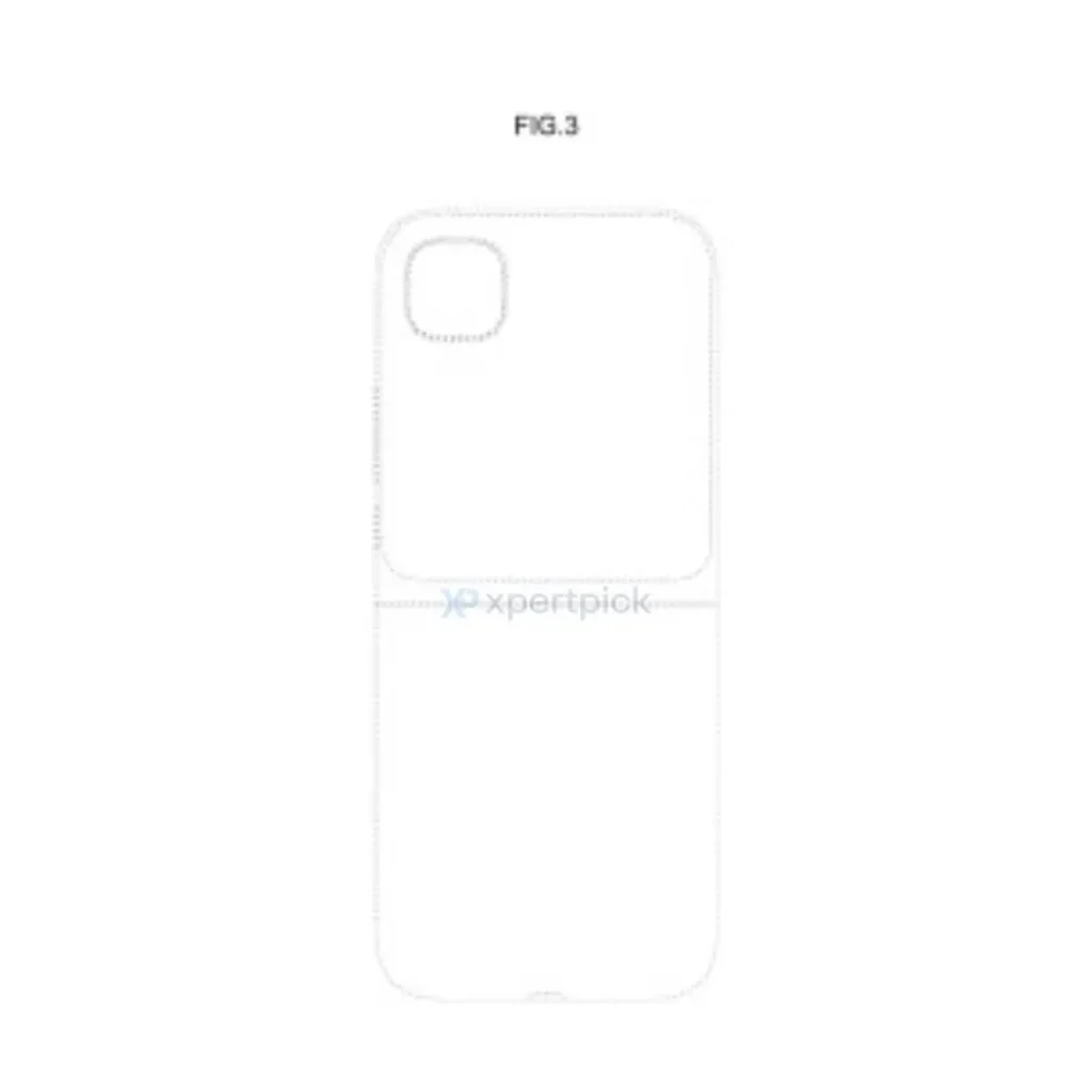 Samsung Square Camera Flip Leaked Patent Image
