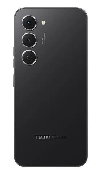 Tecno SPARK 40 Pro Black Render
