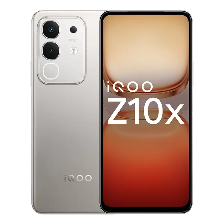 iQOO Z10x Titanium Color Official Render