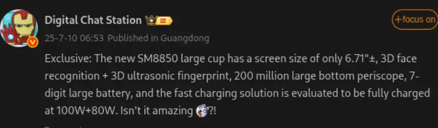 Honor Magic 8 Pro Specs Leak By DCS