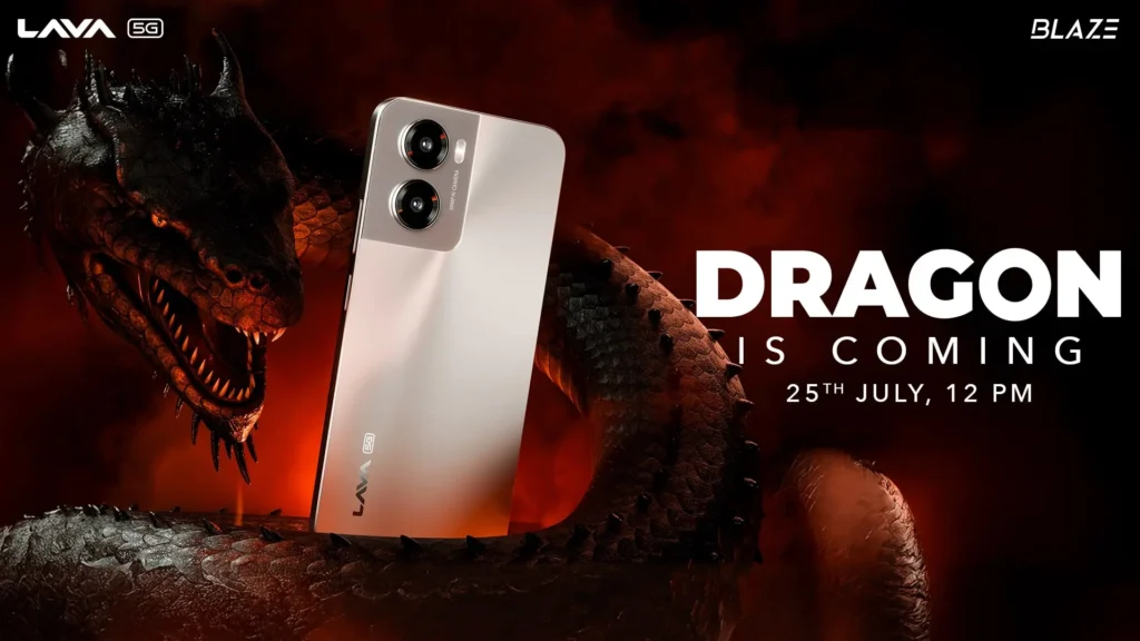 LAVA Blaze Dragon 5G Real Images Leaked