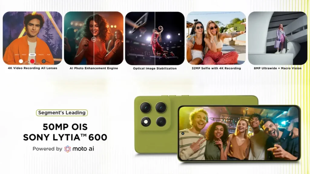 Moto G86 Power 5G Camera Specs Poster