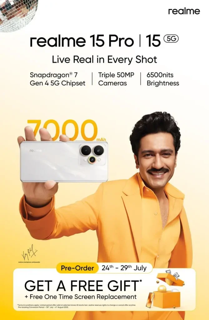Realme 15 Pro Key Specs & Offers Poster