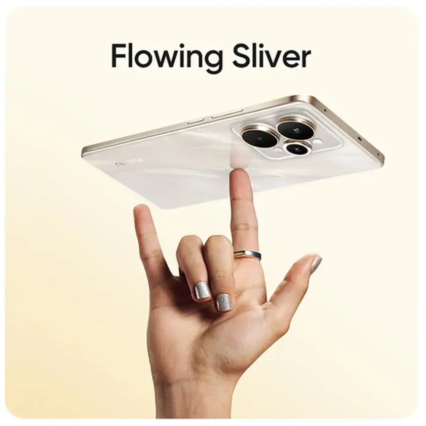 Realme 15 Series Flowing Silver Color