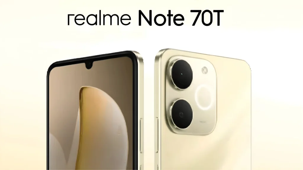 Realme Note 70T Renders and Full Specifications Leaked