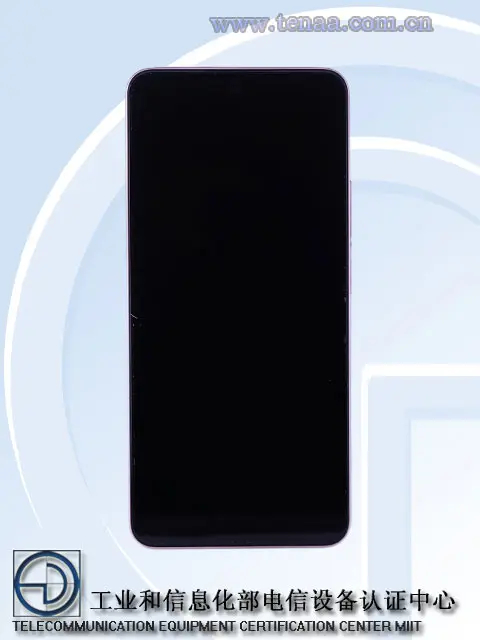 Realme RMX5105 TENAA Render
