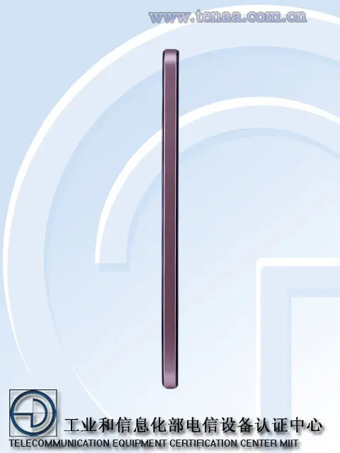 Realme RMX5105 TENAA Render