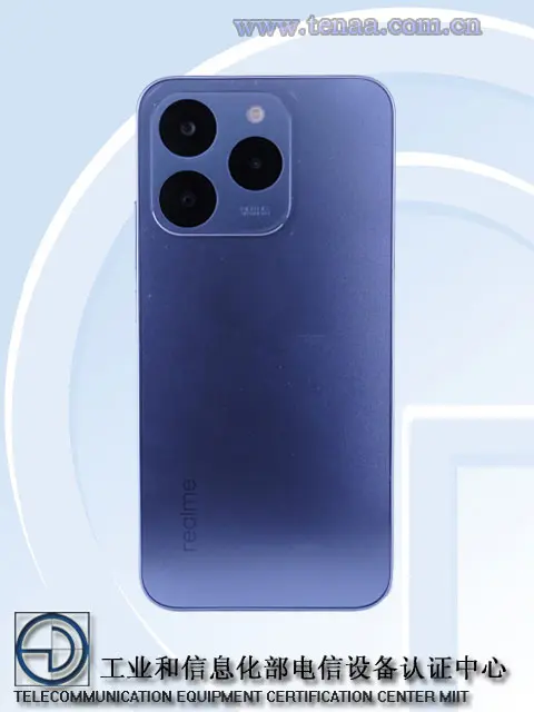 Realme RMX5112 TENAA Render