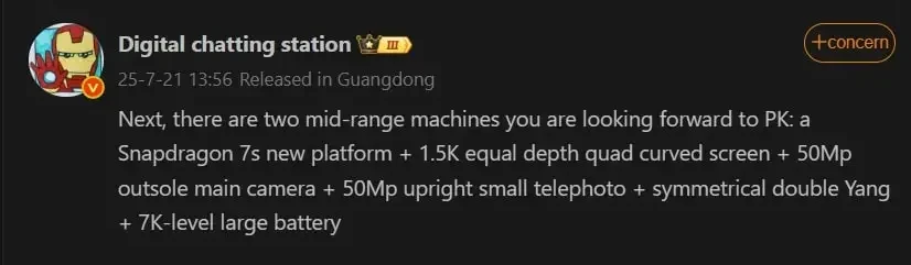 Redmi Note 15 Pro Plus Key Specs Leak By DCS