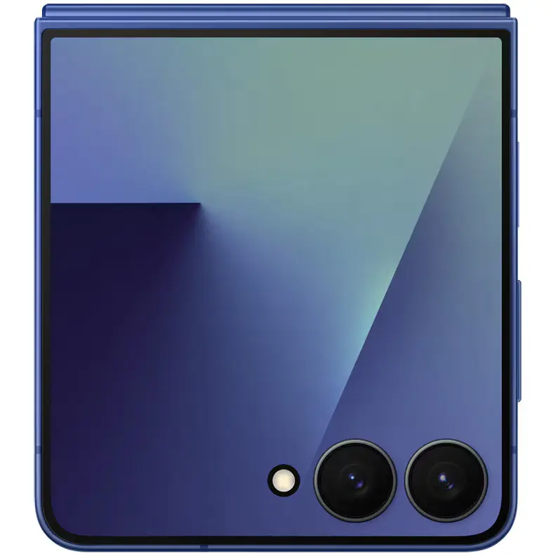 Samsung Galaxy Z Flip 7 Blue Render