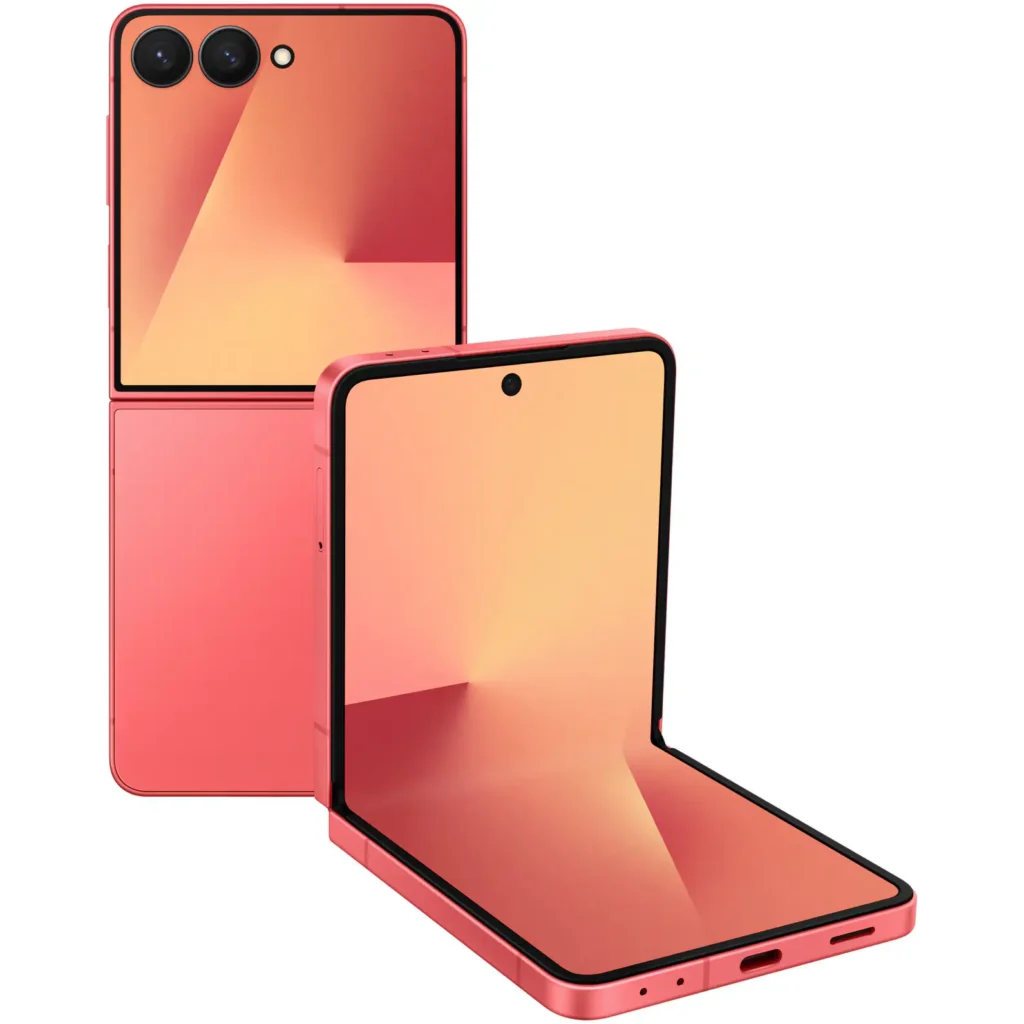 Samsung Galaxy Z Flip 7 Red Render