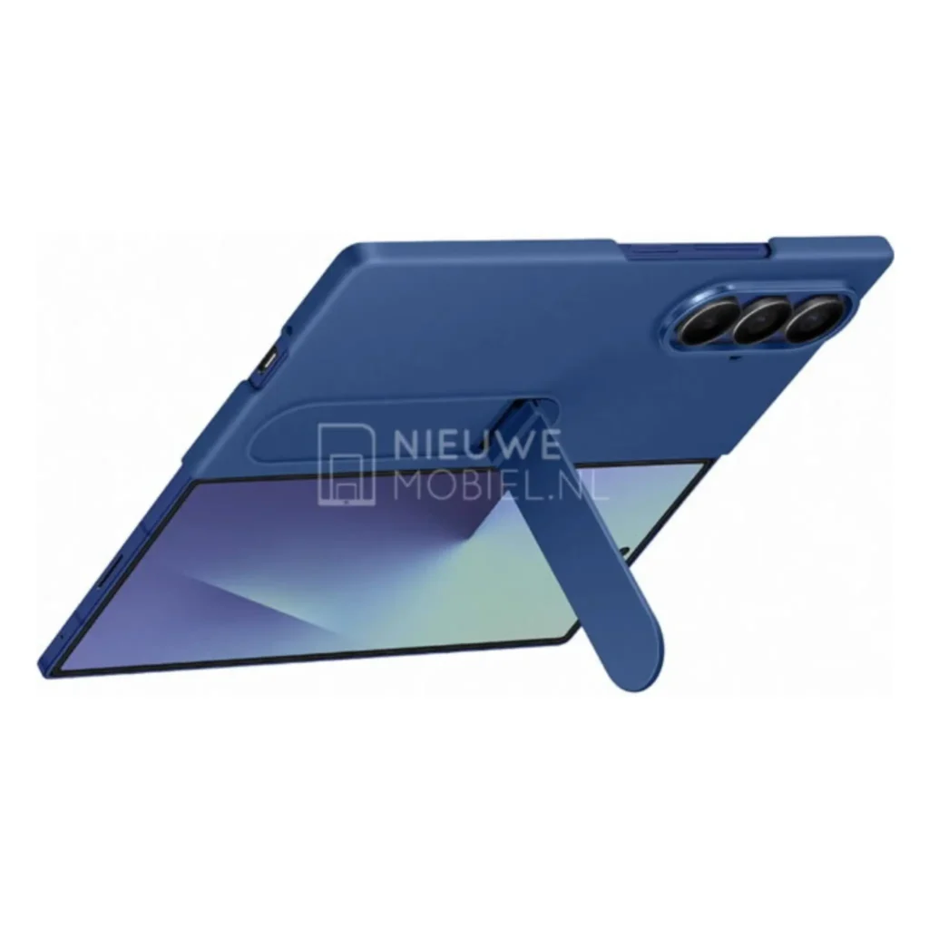 Samsung Galaxy Z Fold7 Blue Silicone Case