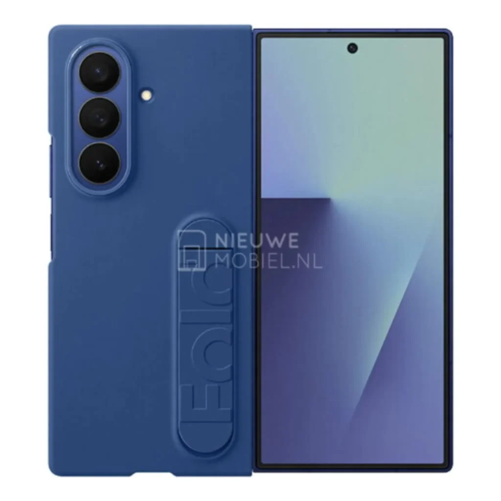 Samsung Galaxy Z Fold7 Blue Silicone Case