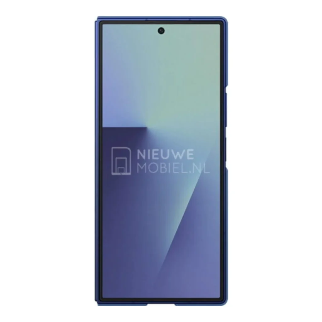 Samsung Galaxy Z Fold7 Blue Silicone Case