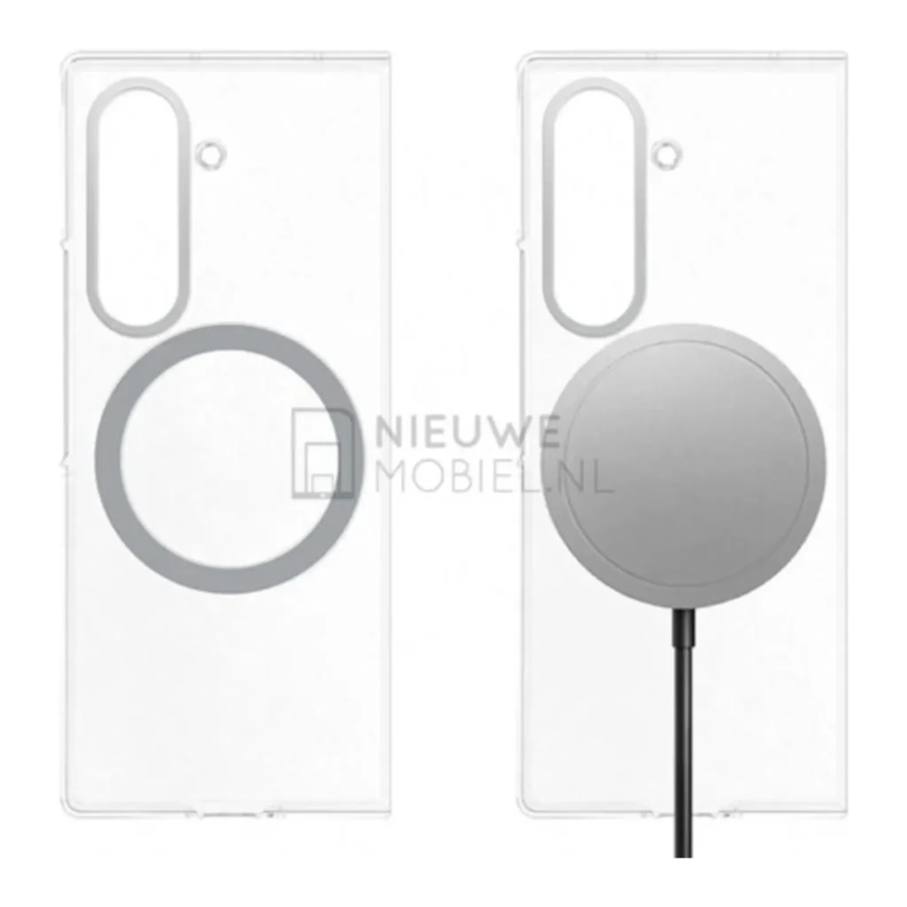 Samsung Galaxy Z Fold7 Clear Magnet Case