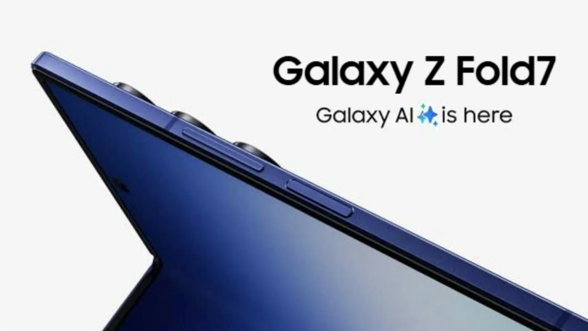 Samsung Galaxy Z Fold7 Real Images Leaked